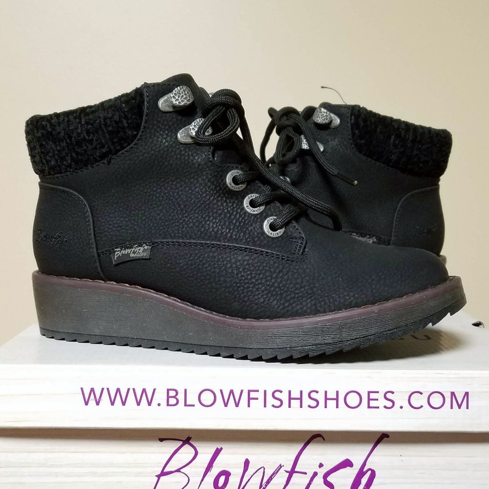 Blowfish Comet wedge bootie